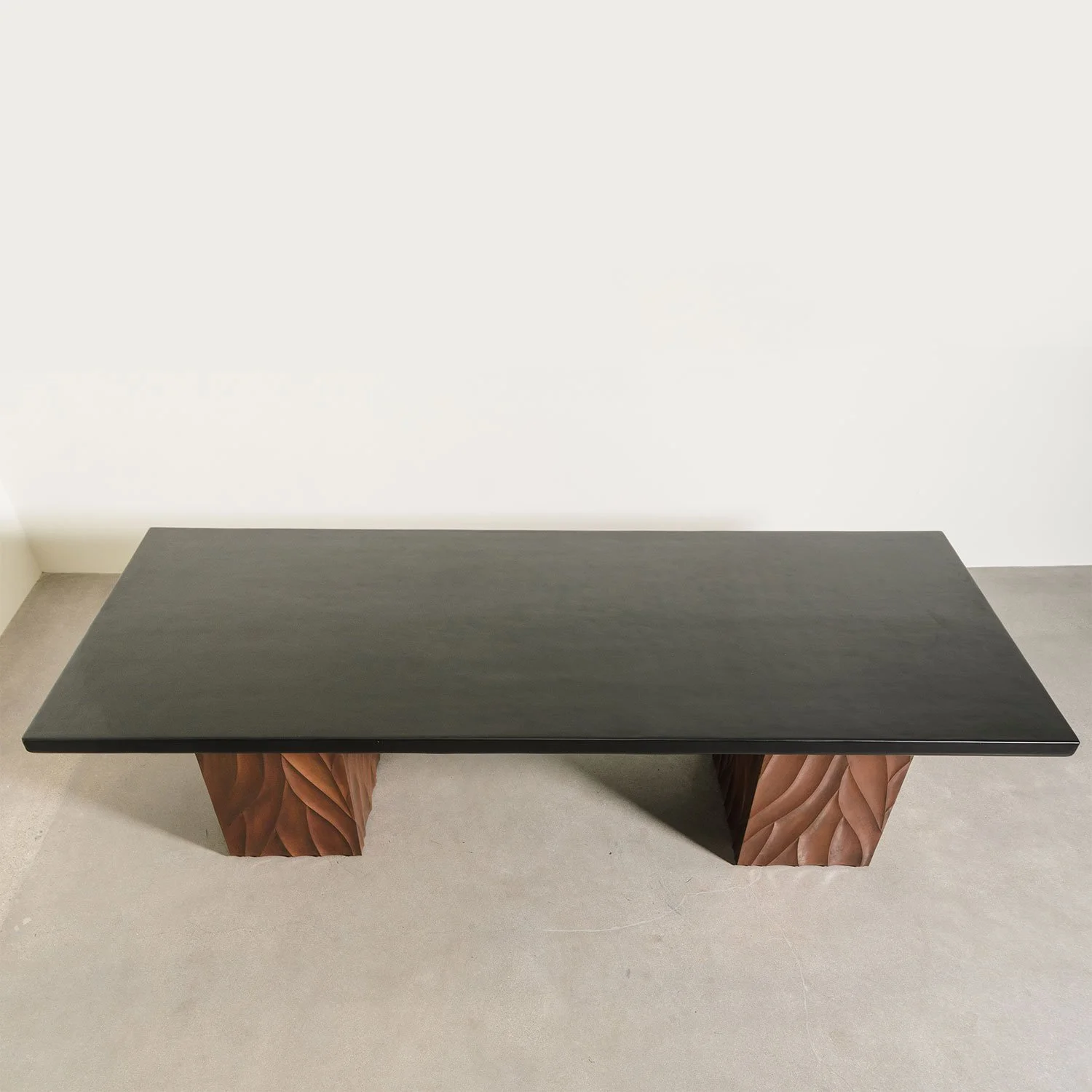 Rectangular Dining Table Top | Black Lacquer