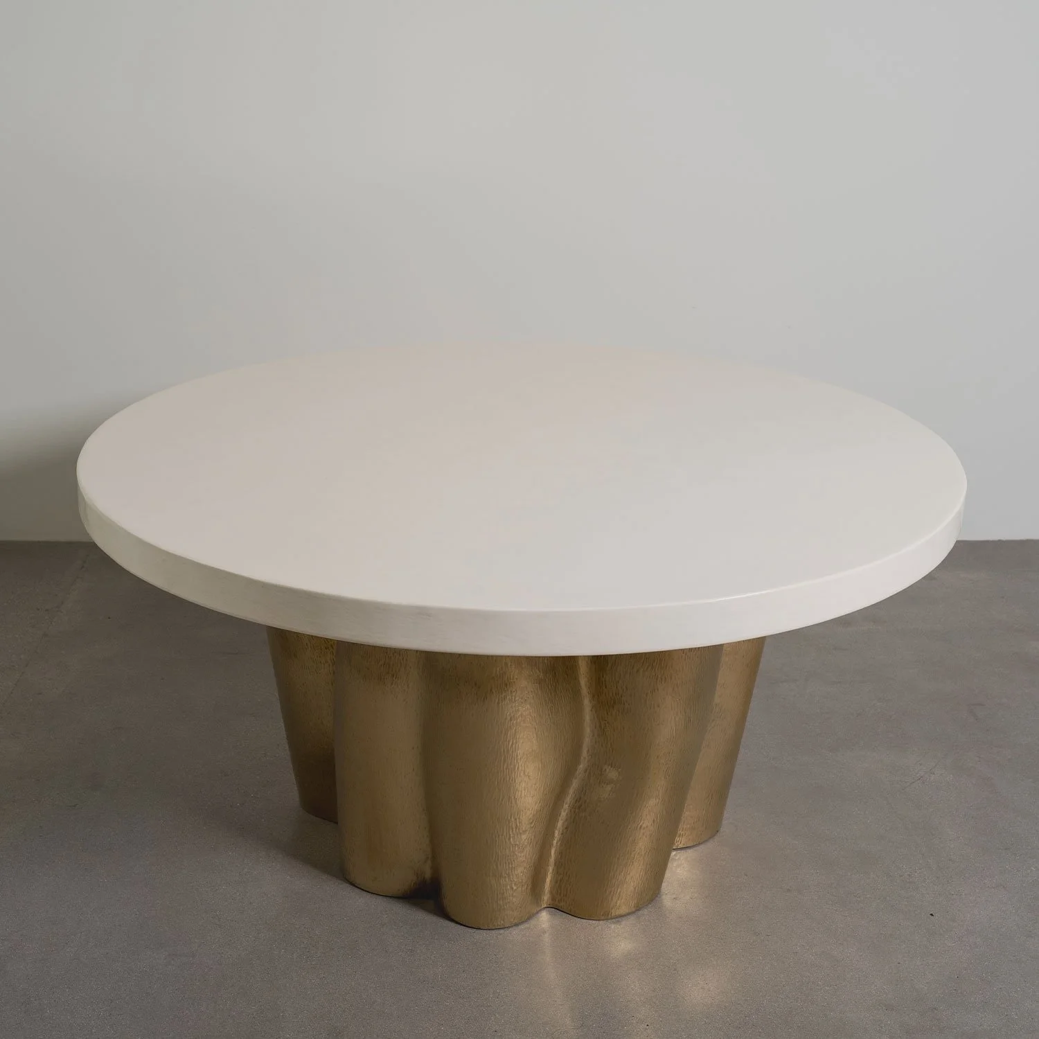 62" Dining Table Top | Cream Lacquer