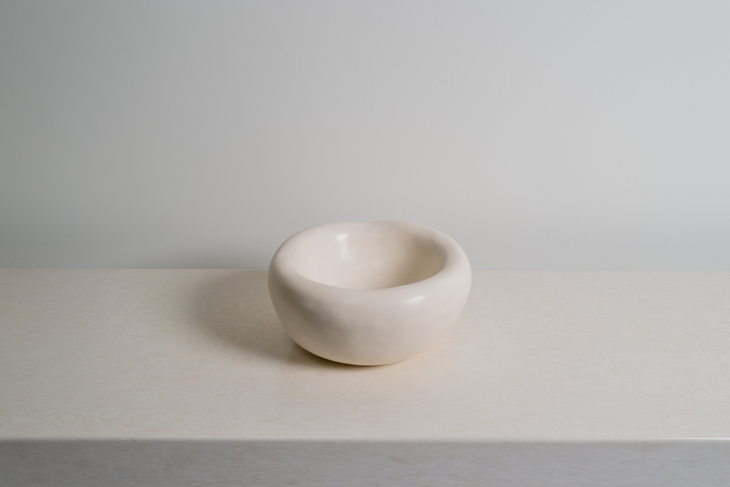 Indent Bowl | Cream Lacquer