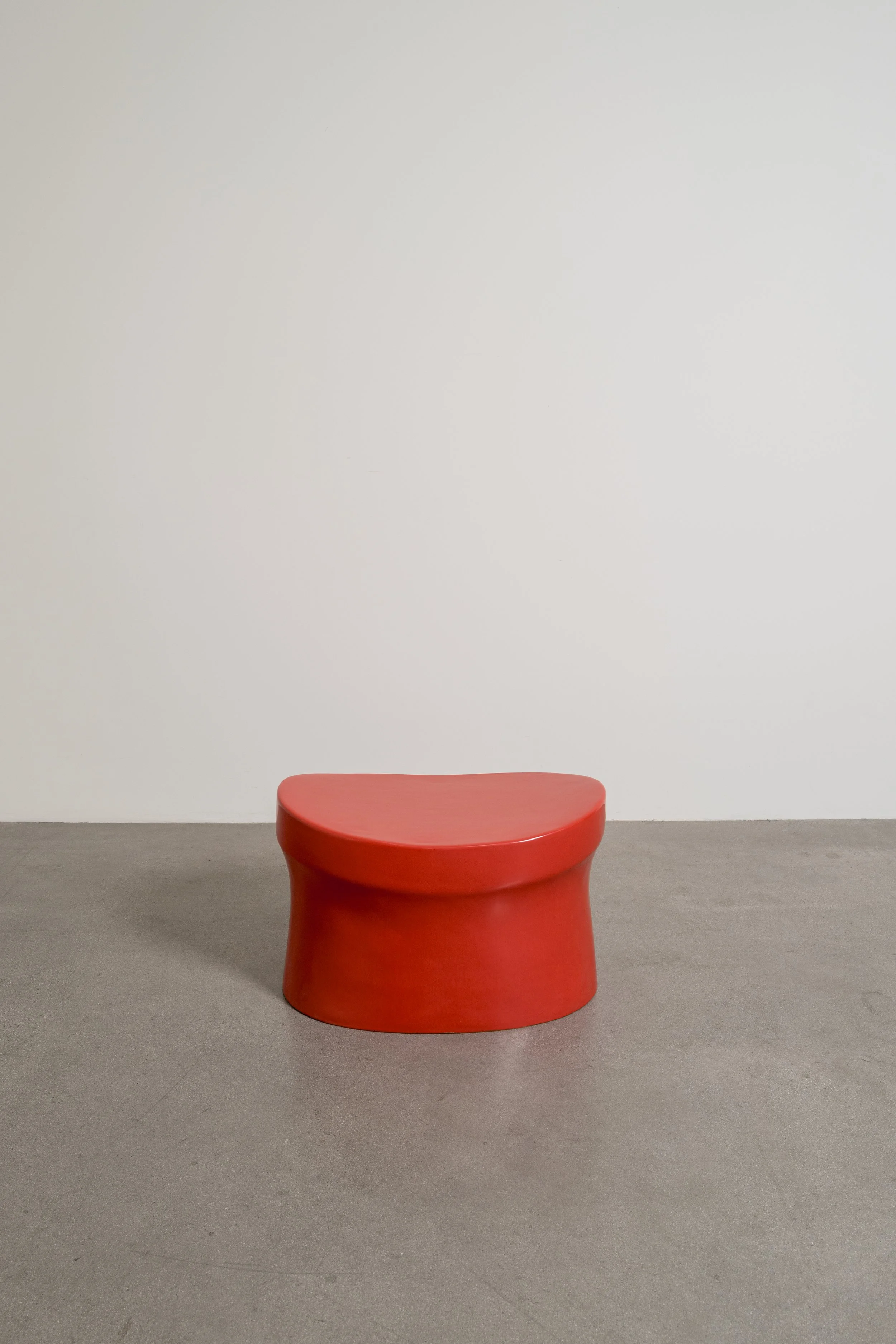 Saddle Seat Drumstool | Red Lacquer