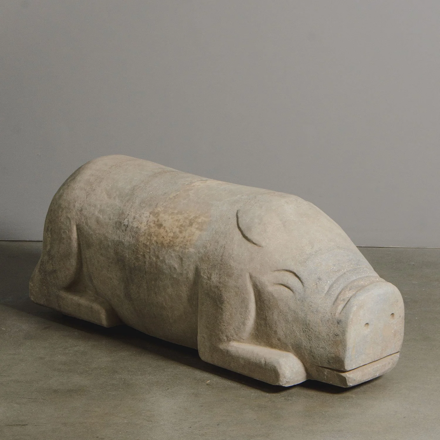 Pig Seat | Han Bai Yu Stone