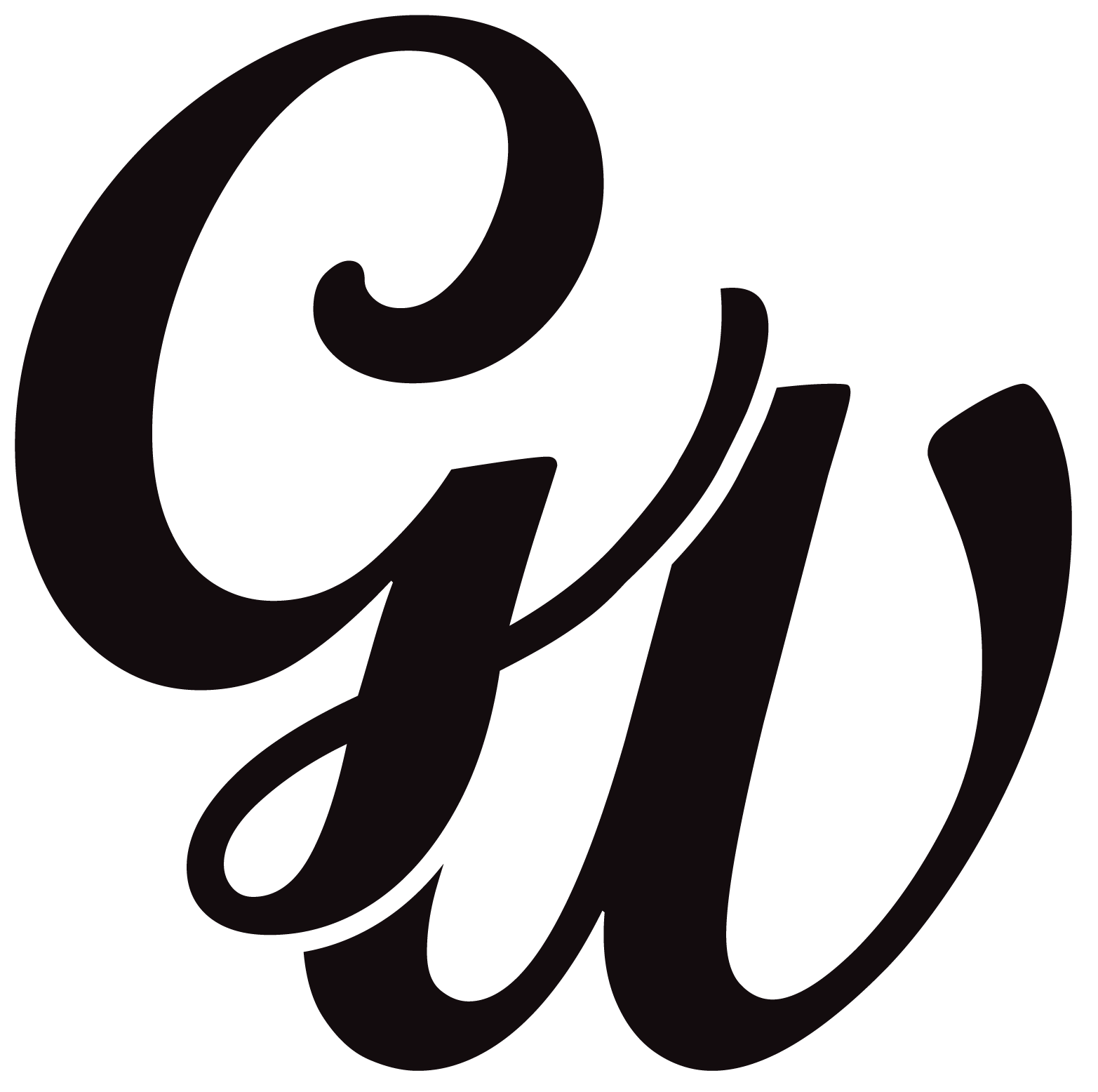 Black background with large, cursive black lettering overlay.