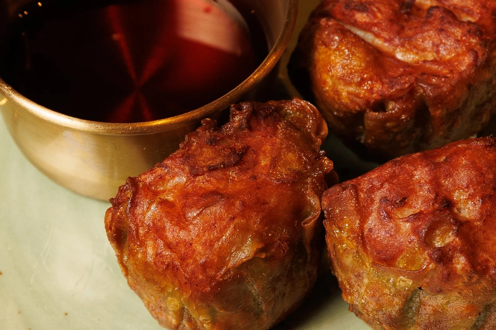 FRIED WASABI SHUMAI