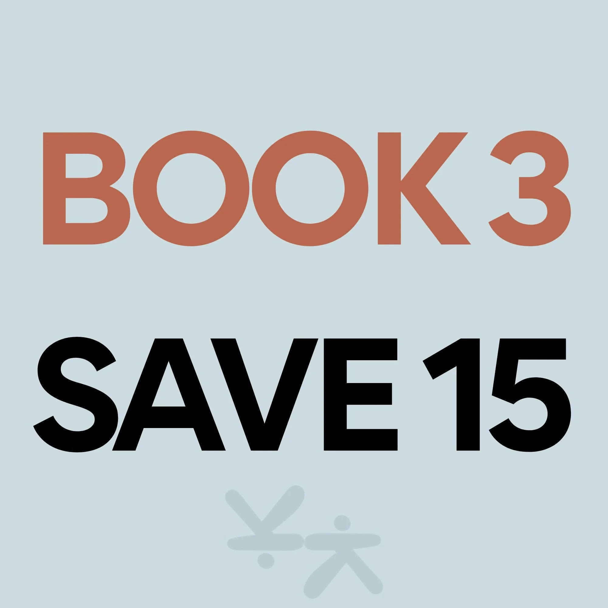 SAY YES TO 3 FOR 15% OFF