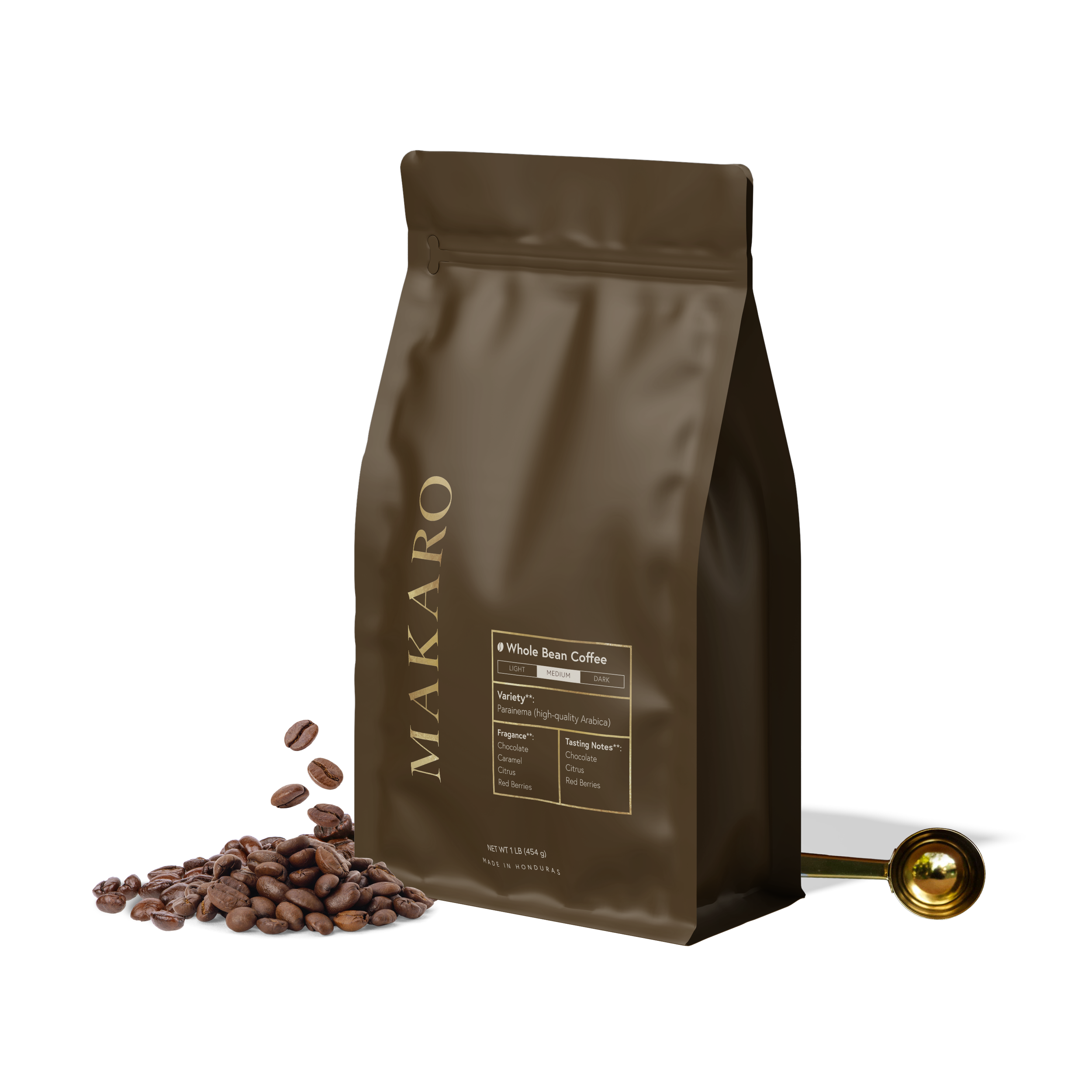 Medium Roast - Whole Bean Coffee