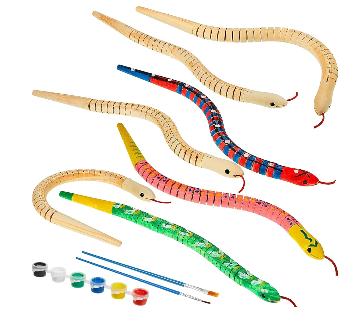 Wooden snakes paint activity.png