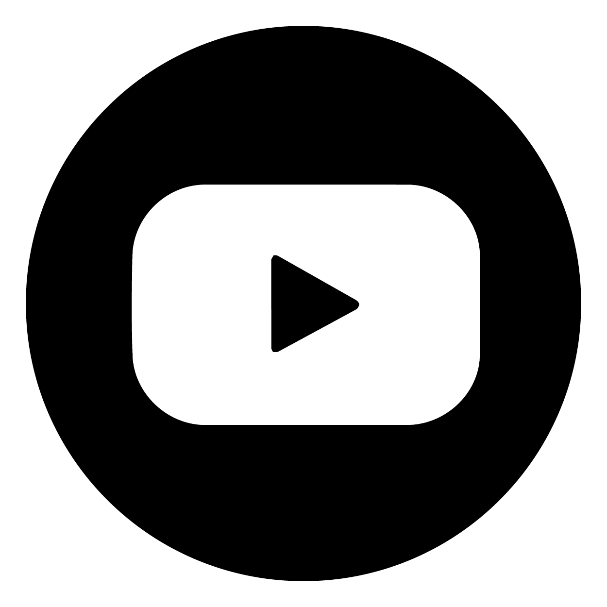 Monochrome Youtube Logo