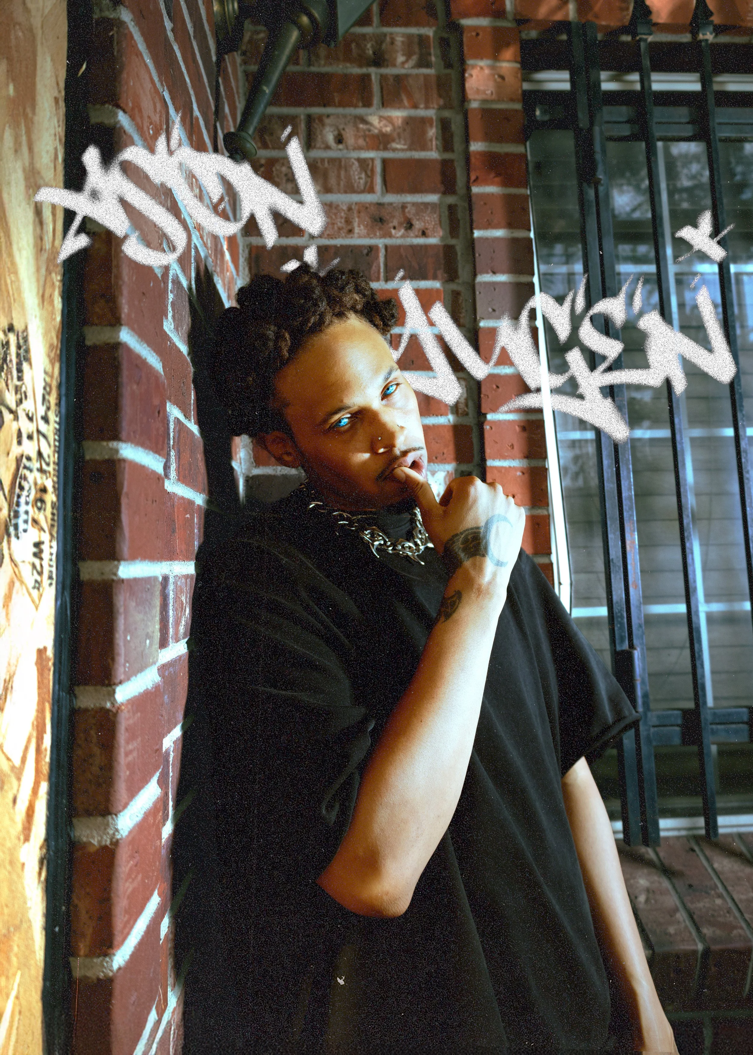 Denver Music Artist and Rapper Ason Yugen photographed by Denver Colorado photographer Vundrr (Yani or Aiyana) for album cover work, promotional shots etc