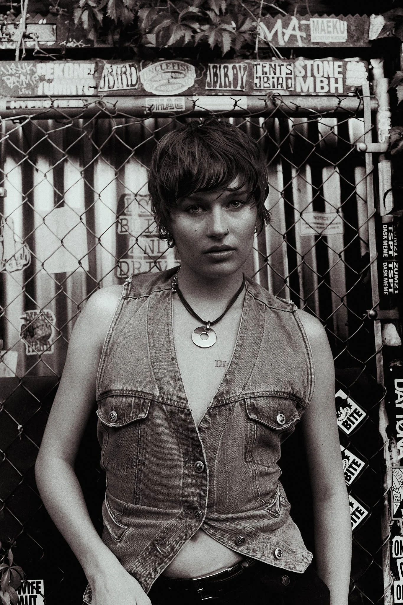 Talent and Model Brooklyn on camera by Denver editorial and portrait photographer VUNDRR (aka Yani or Aiyana) in RiNo Art District 