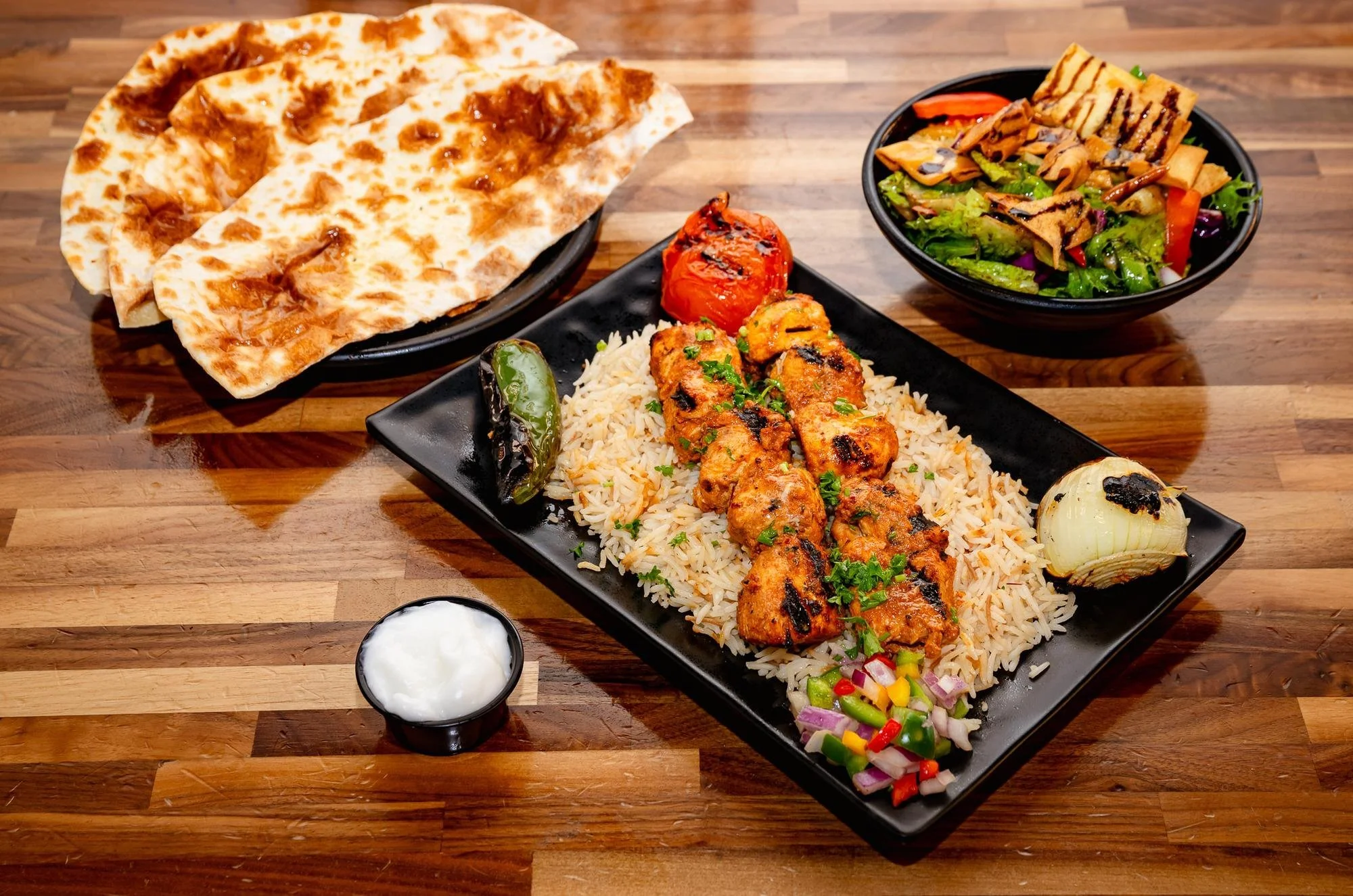 Chicken Shish Tawook Dinner
