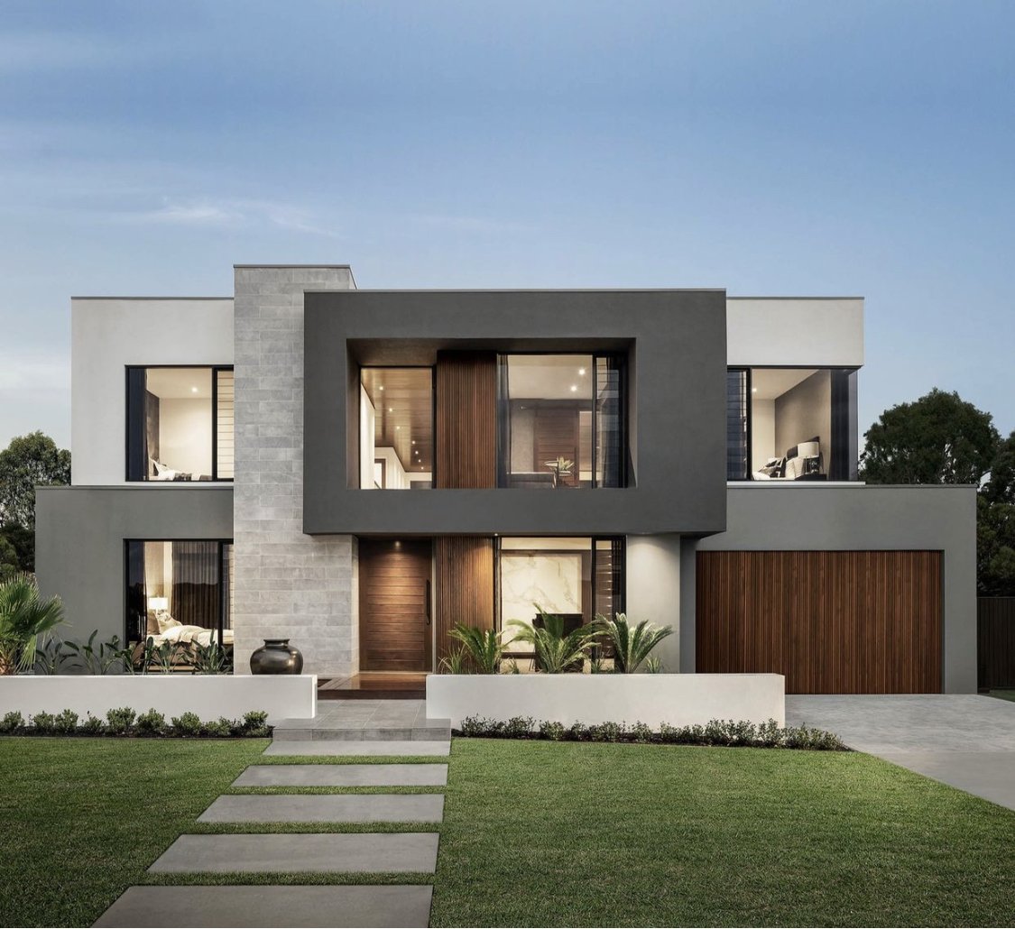 Modern two-story new home