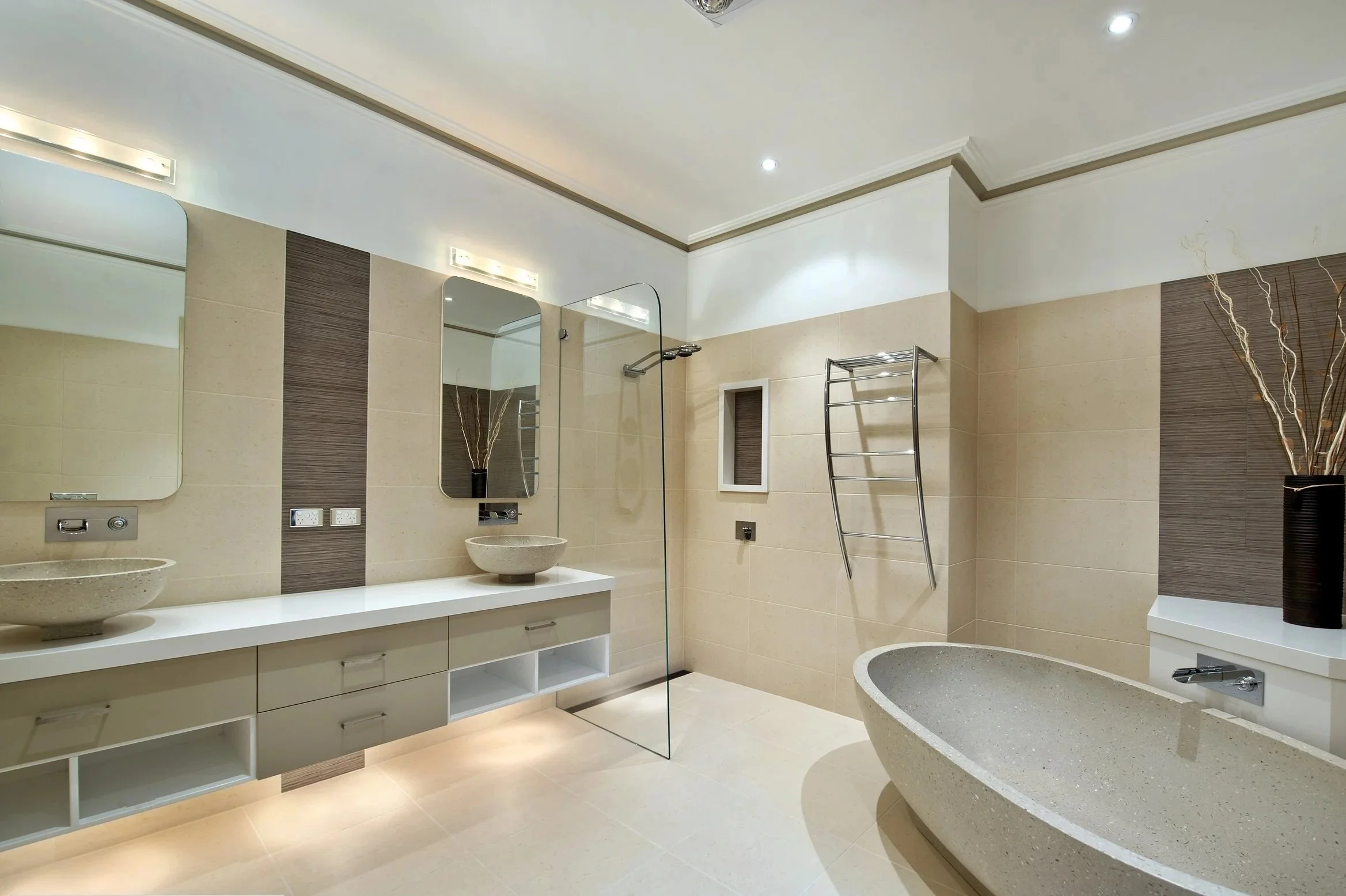 This bathroom won Bathroom of the Year believe it or not in 2008, still looks amazing, when you design a timeless look, it can look great for many years.