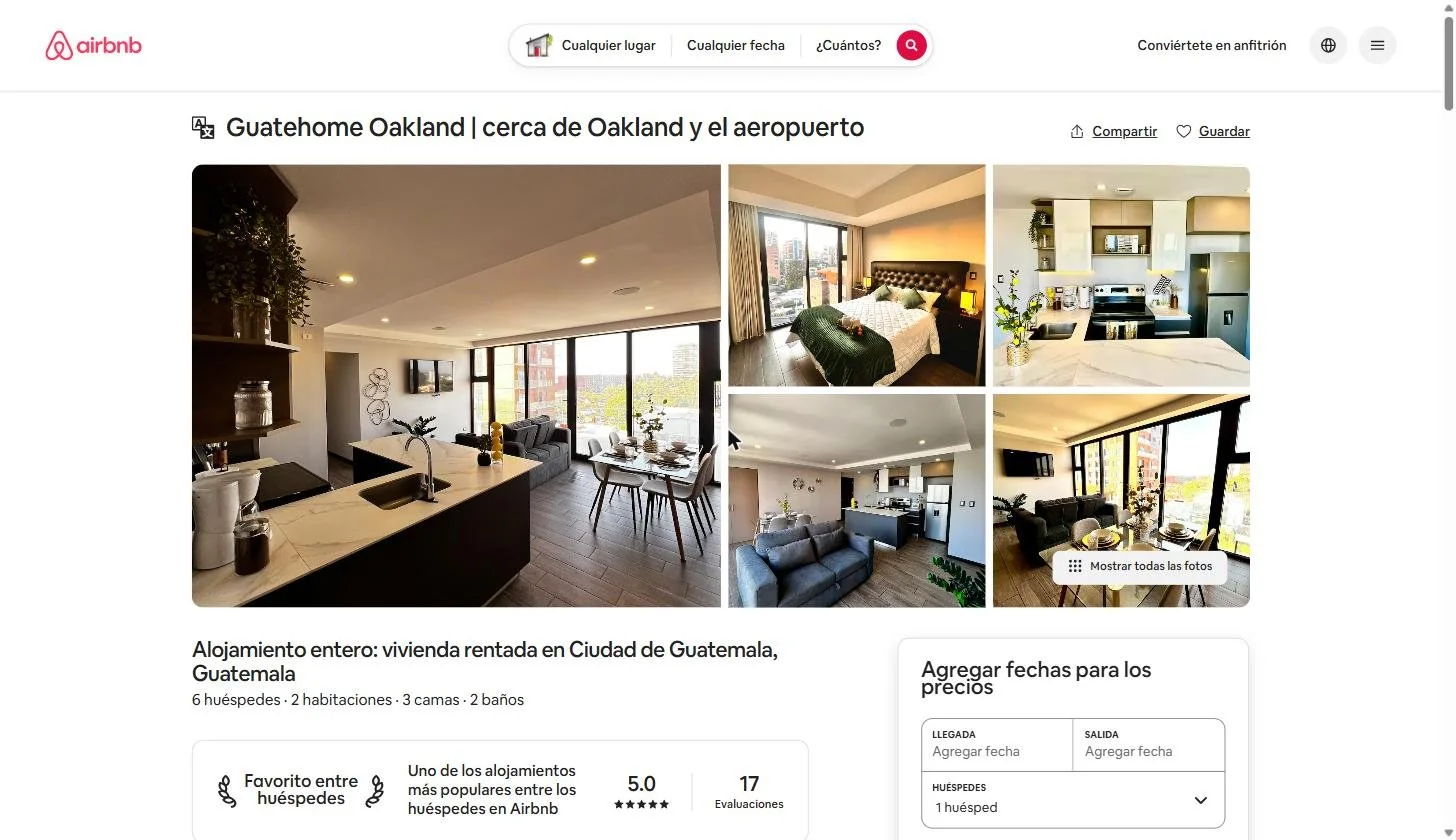 Guatehome Oakland | Zona 10, Guatemala City