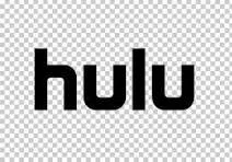 Hulu logo in black text on a transparent background