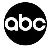 Black circle with white lowercase letters 'abc' inside, representing the ABC logo.