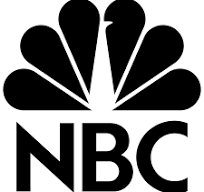 NBC logo featuring peacock feathers above the letters NBC.