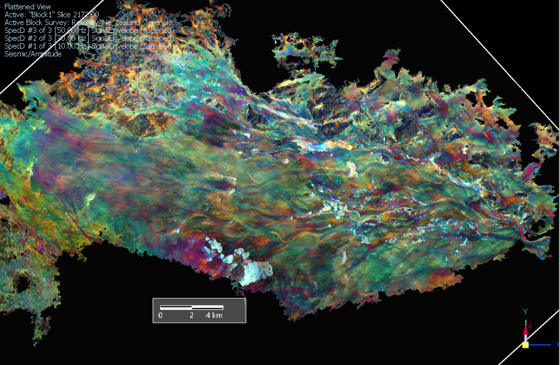 Seismic data are used extensively to make the link between outcrop observations and subsurface interpretation.