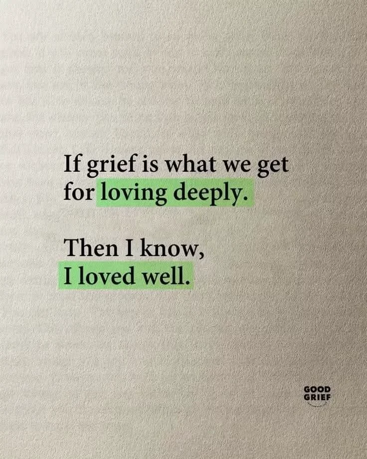 gratitude &amp; grief 