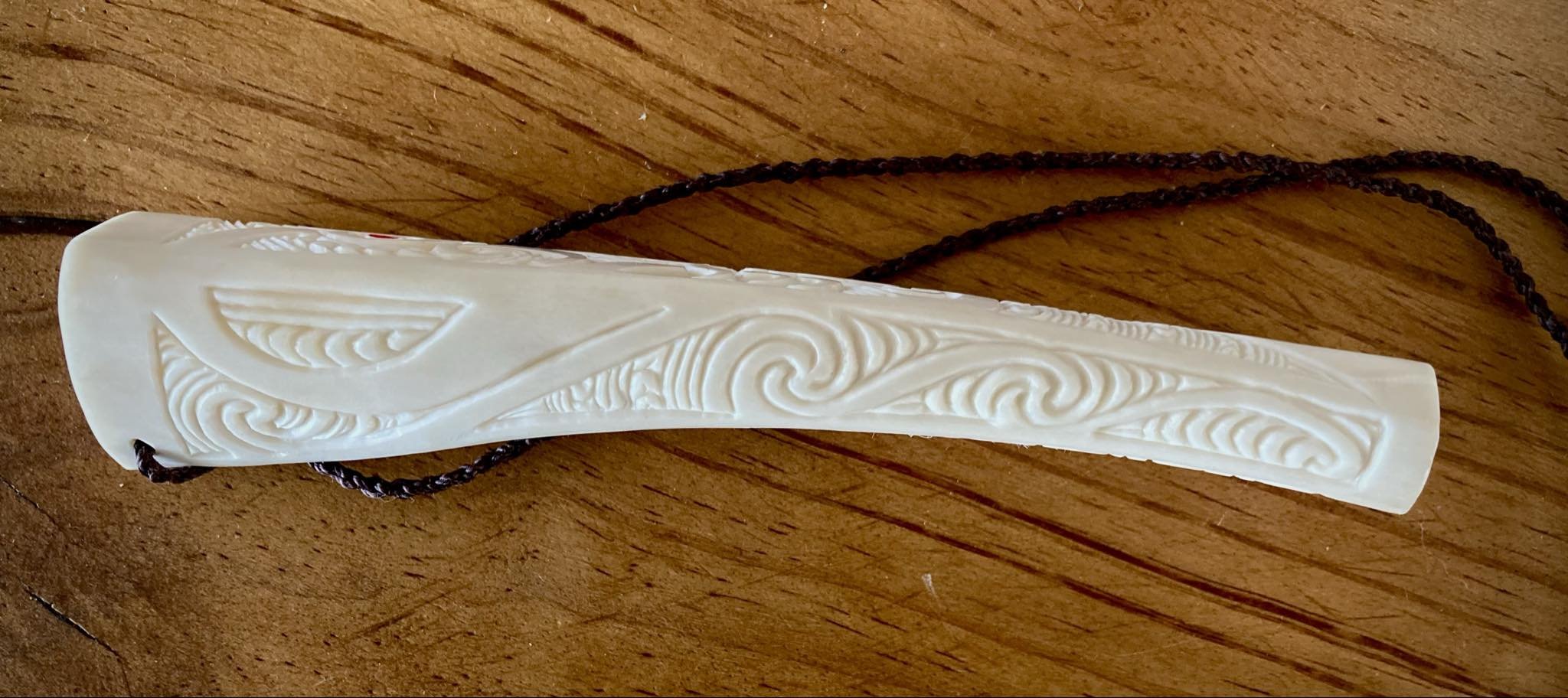 Koauau Necklace (Three Manaia)