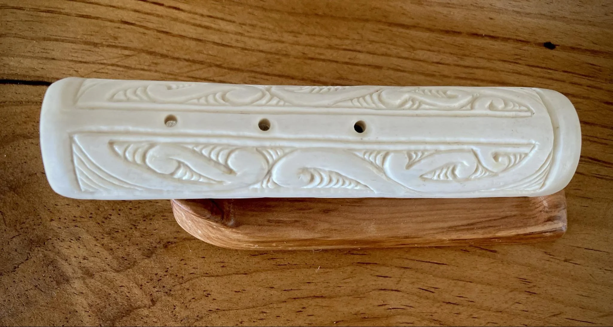 Koauau on Rimu stand (Double eye)