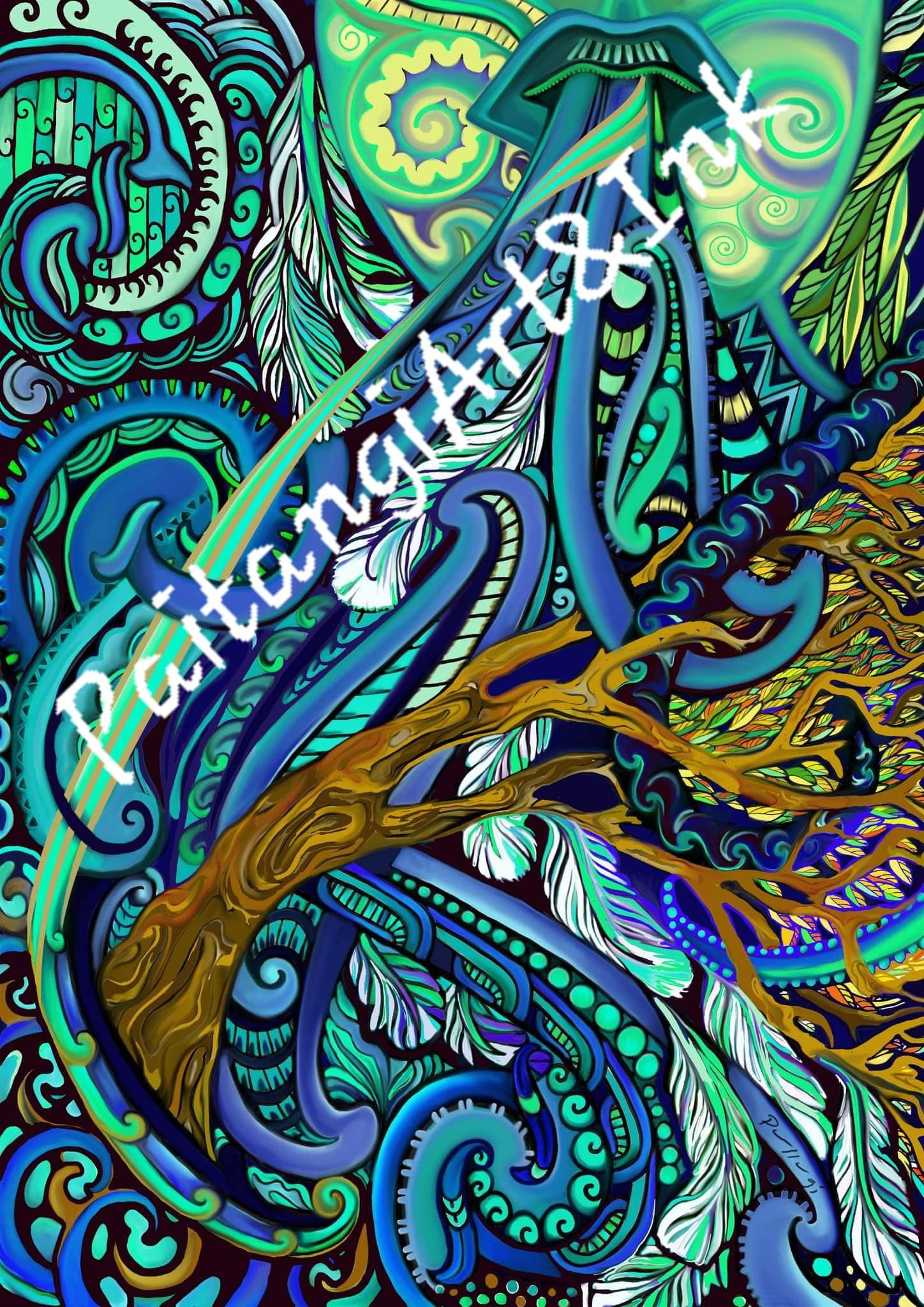 Tawhirimatea  - Limited Edition print only (100)