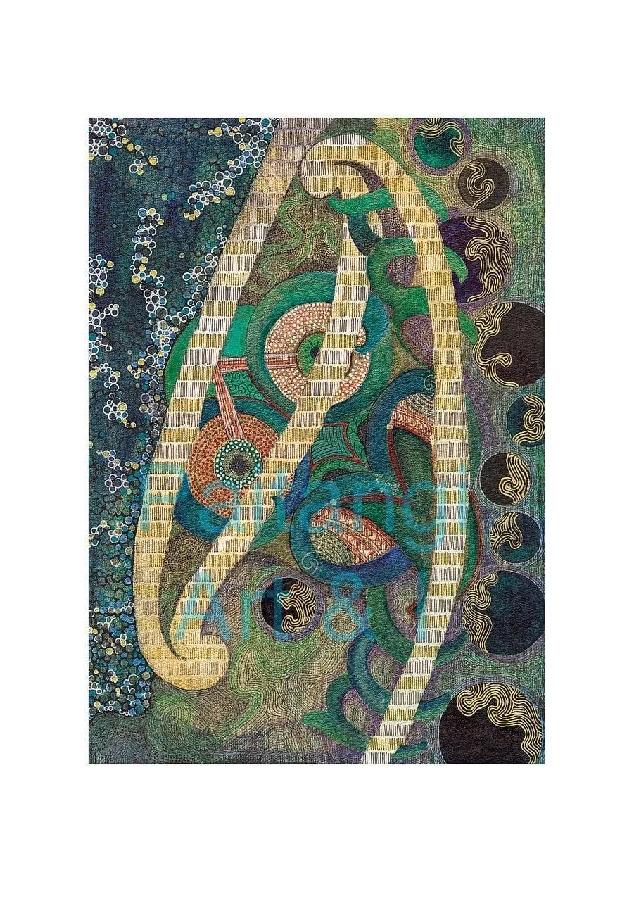 Tiki Beyond the Veil print