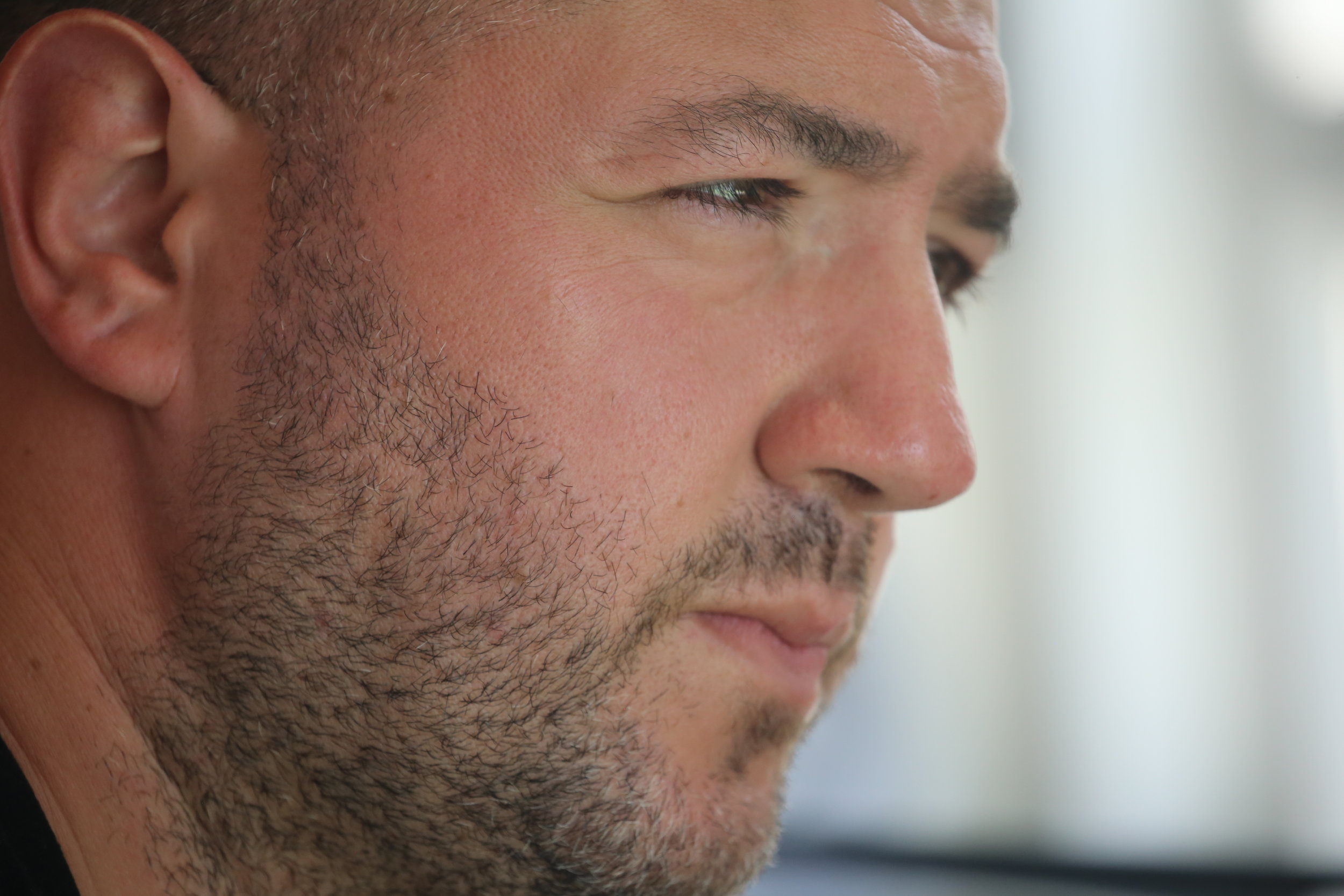 Alex Caminiti in the studio 