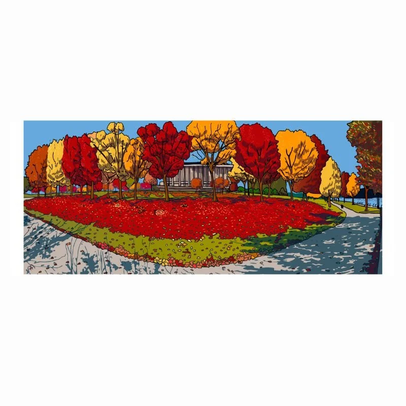 Autumn at the Library