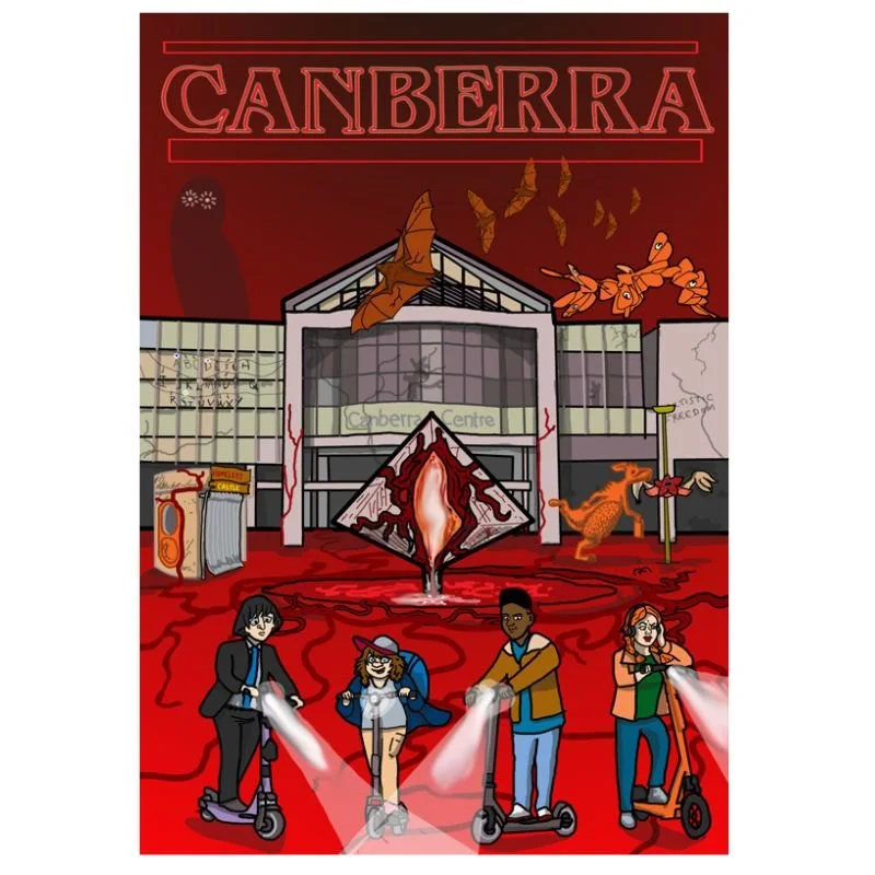Canberra - The Upsidedown World