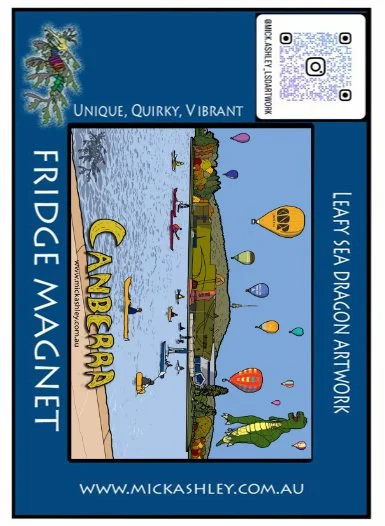 Fridge Magnet - Canberra [Inflation]