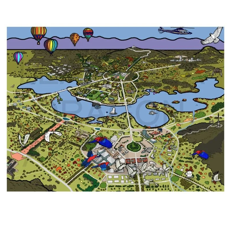 Canberra Aerial