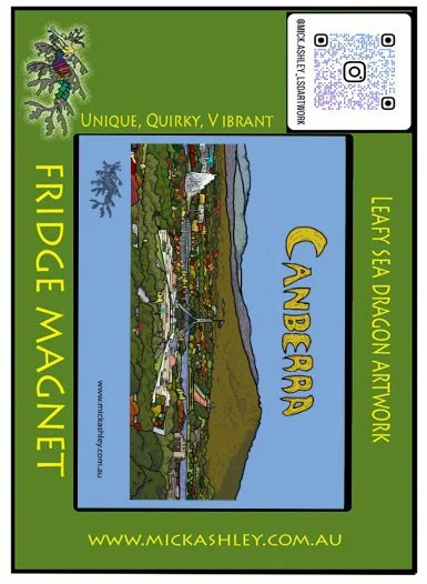 Fridge Magnet - Canberra [Red Hill]