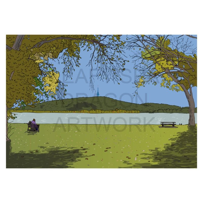 Autumn by the Lake