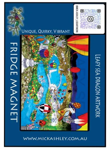Fridge Magnet - Canberra [Morning Glory]