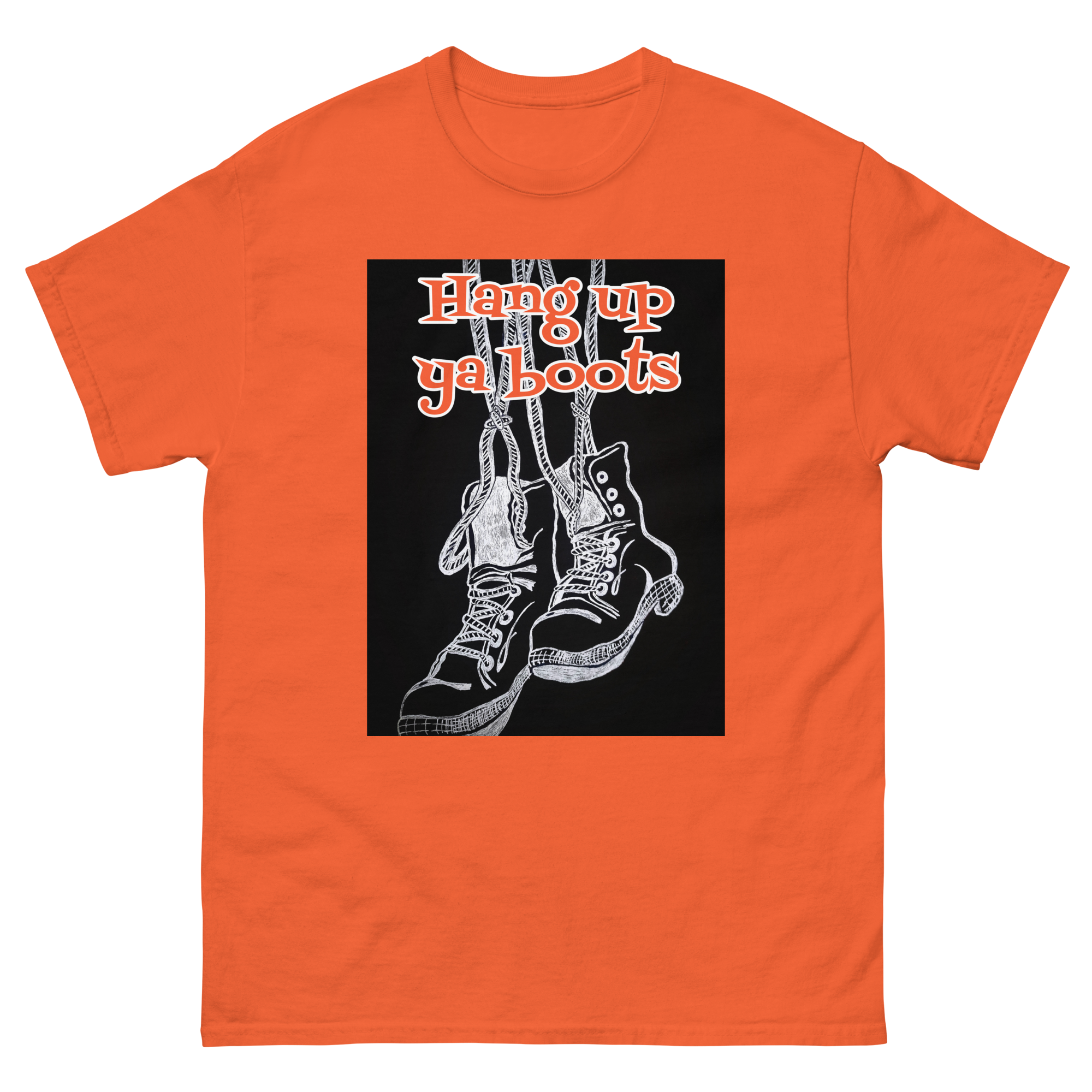 unisex-classic-tee-orange-front-6a2156eb7184f.png