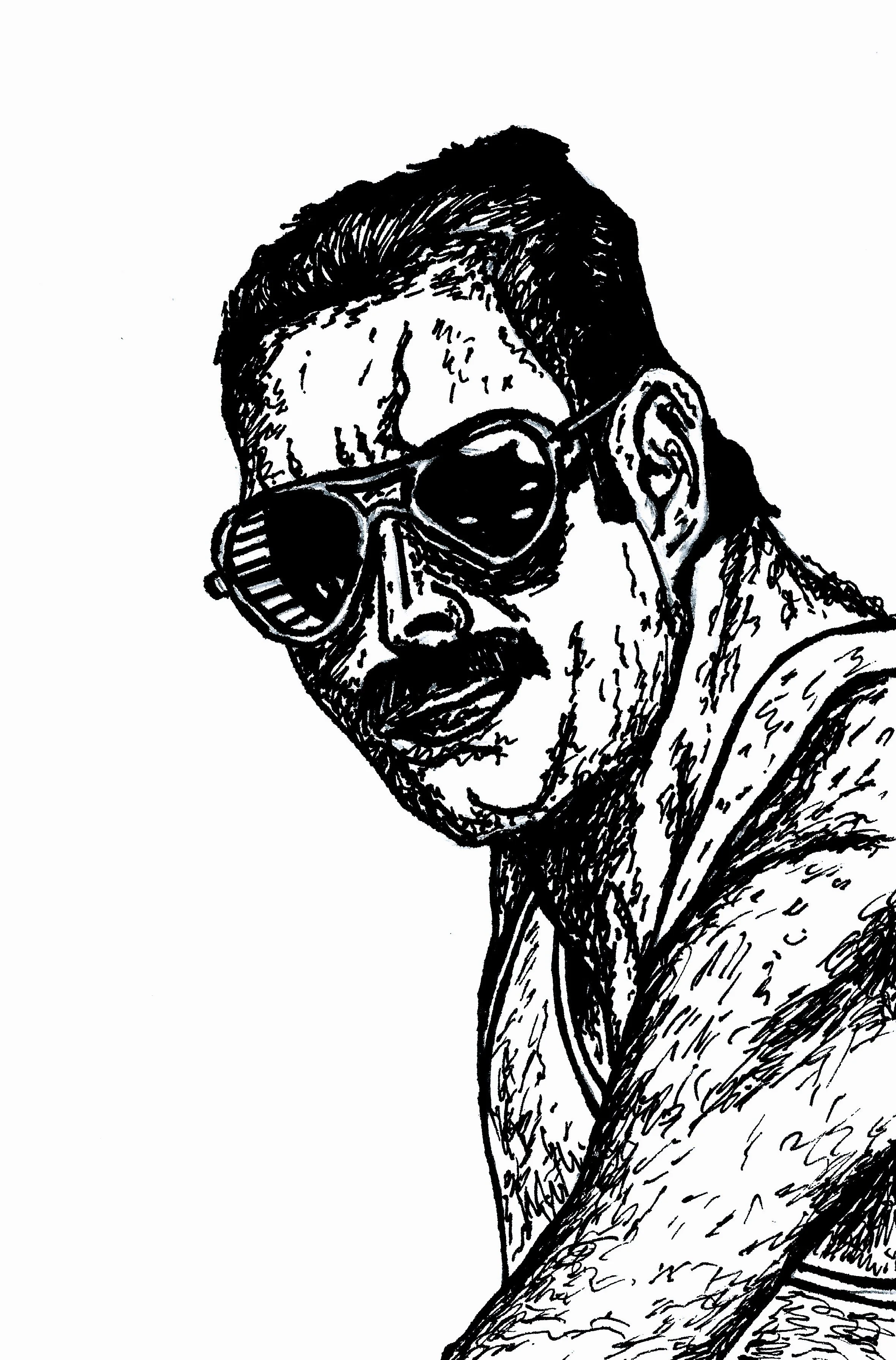 Freddy Mercury (Ink)