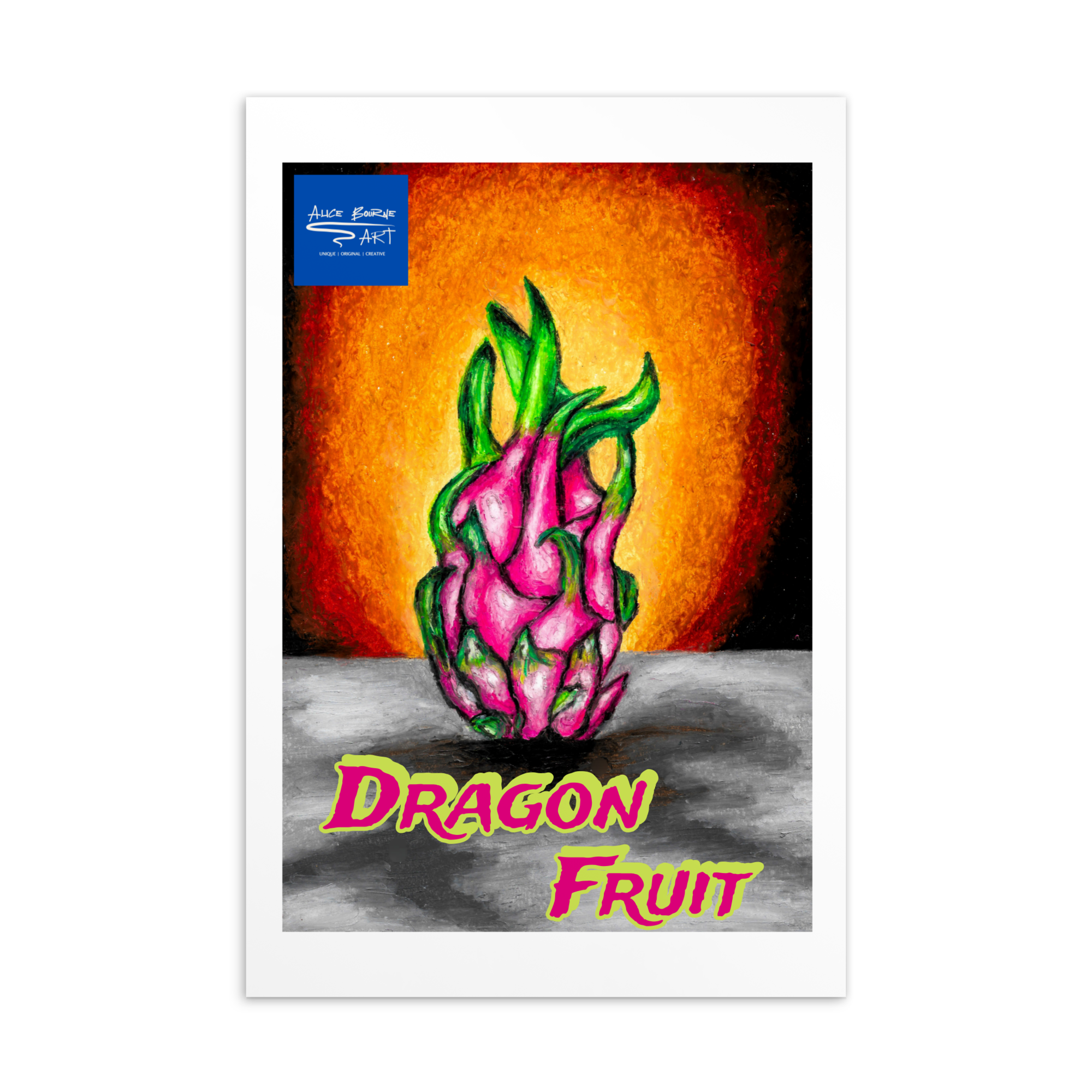 Dragon Fruit Postcard