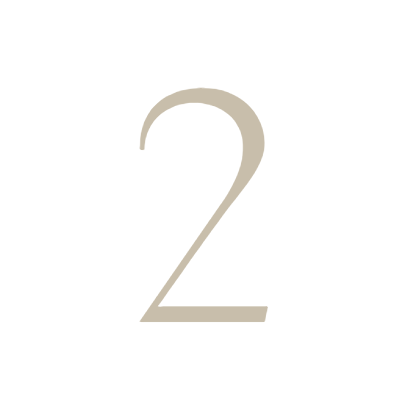 Number 2 inside a circle.