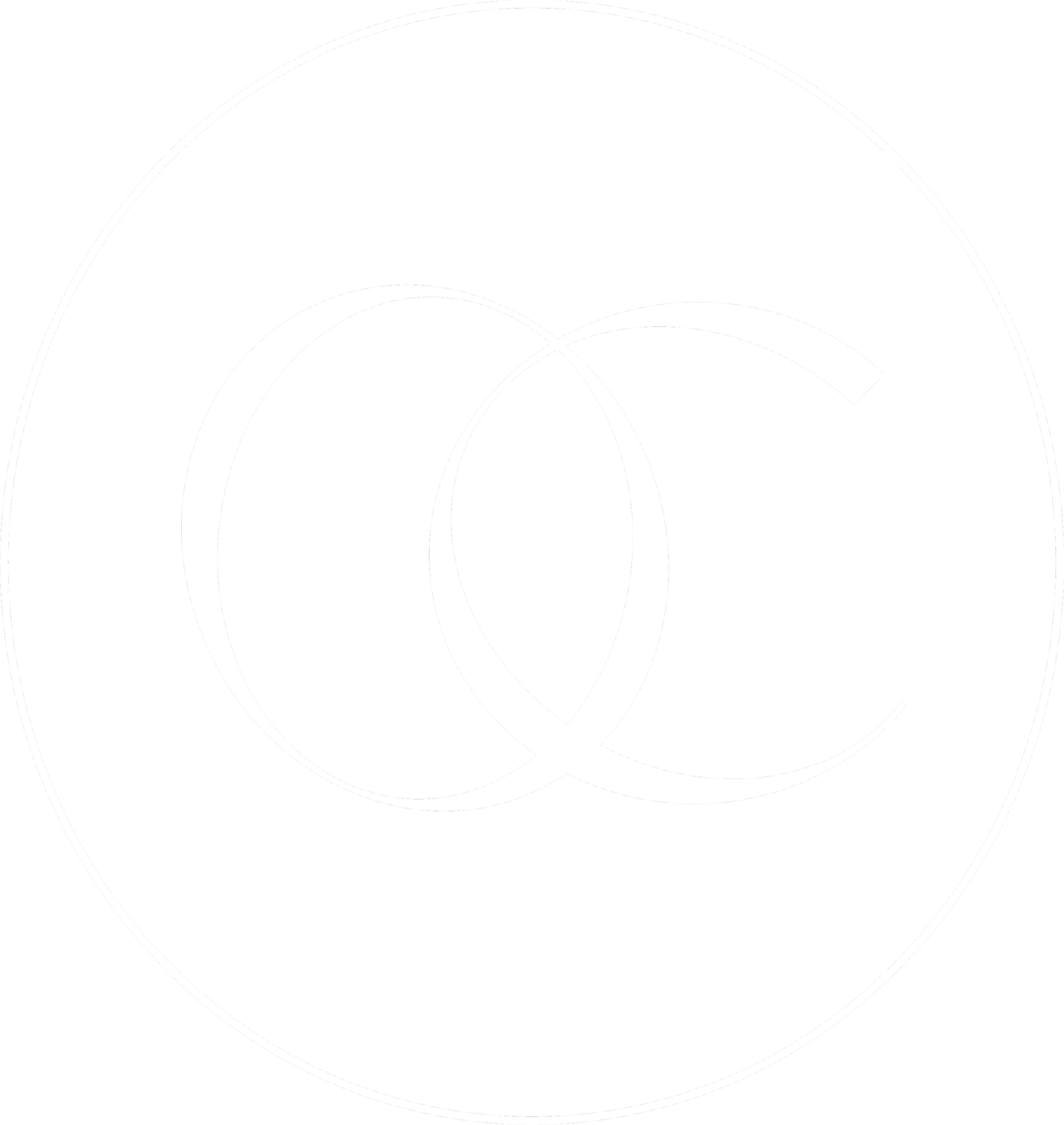 White OC Logo mark of The Ortega Collective, a Bend Real Estate Agency.