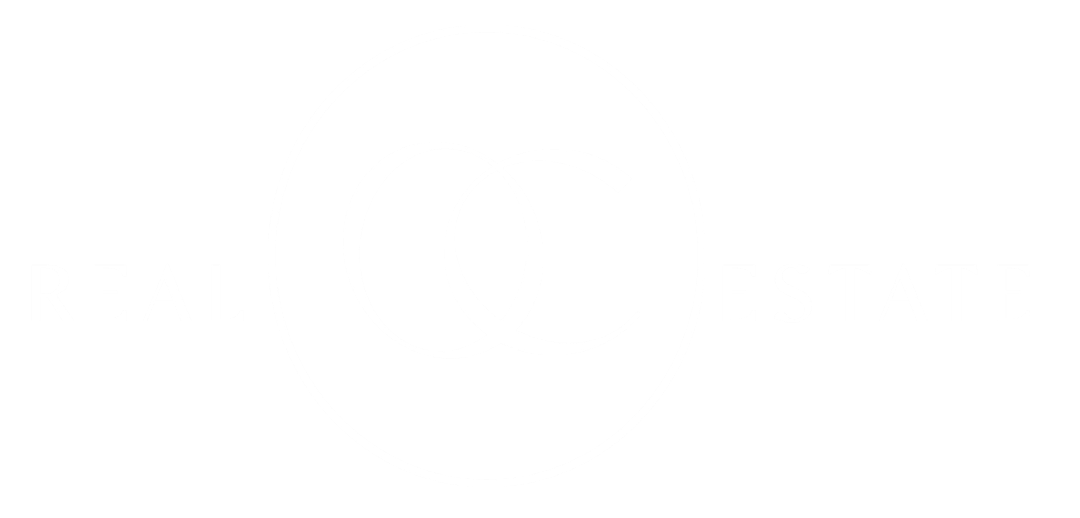 The Ortega Collective OC logomark with Real Estate written on either side.