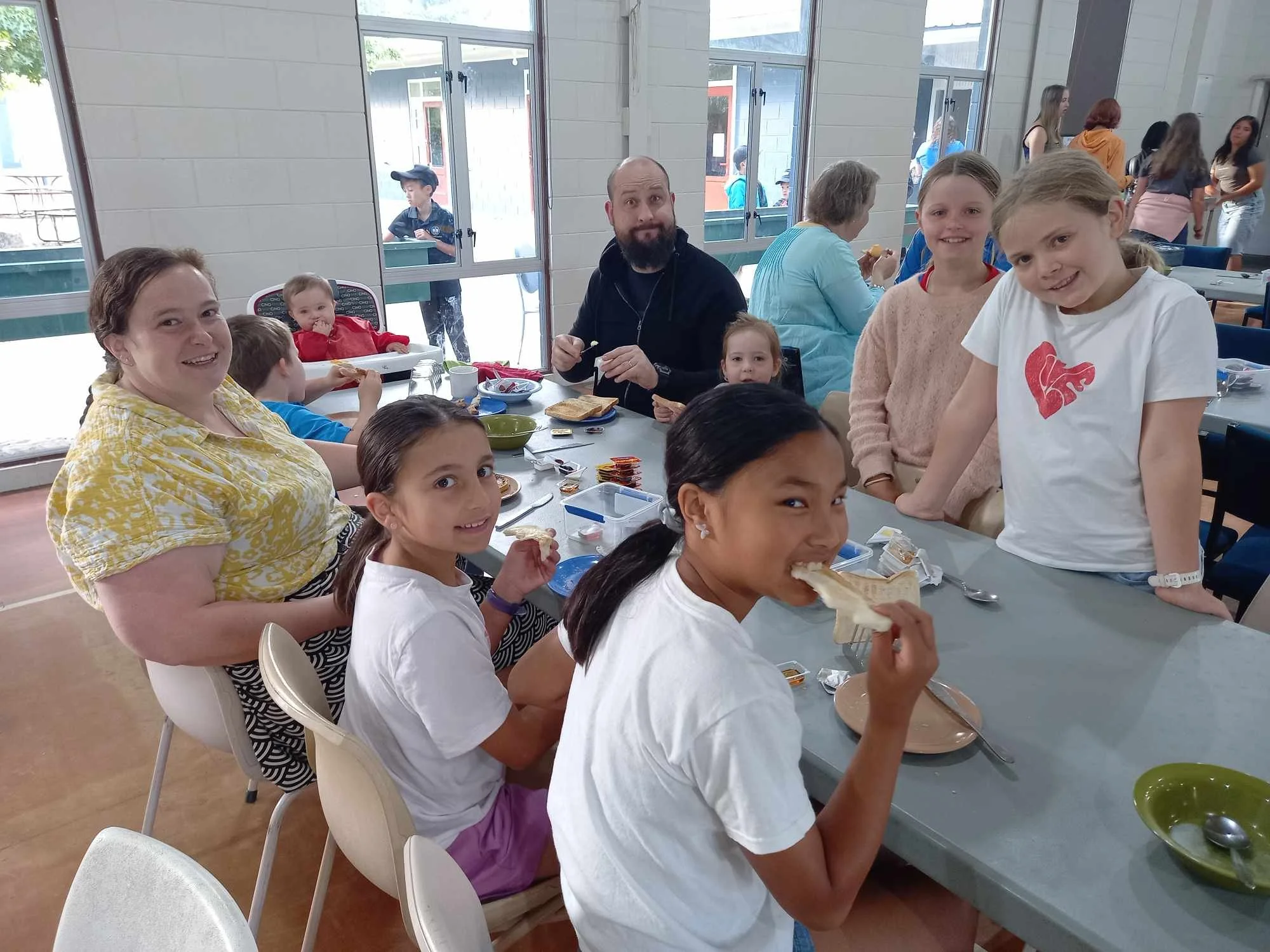 camp eating also Gibson fam.jpg