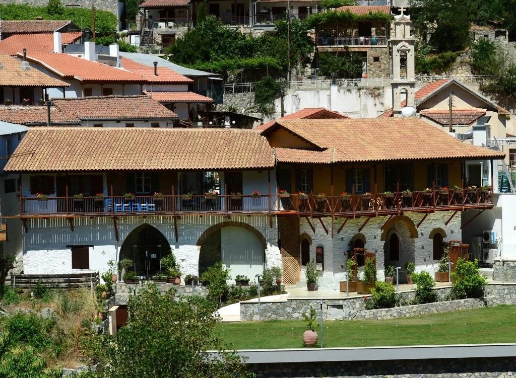 View over Casale Panayiotis Hotel