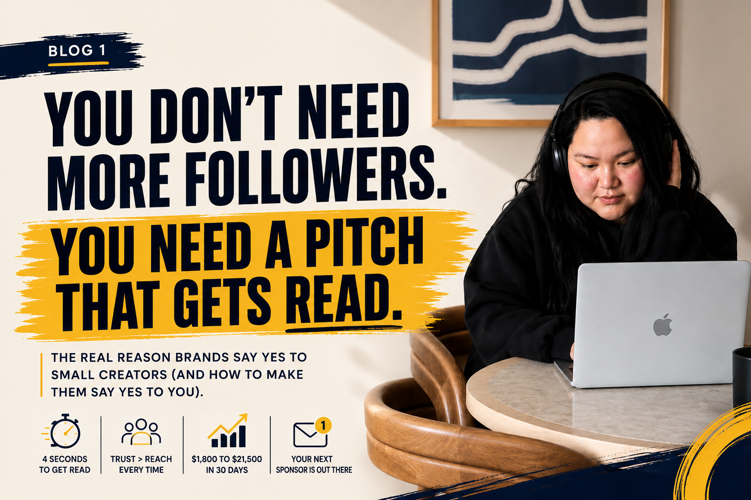 How to Get Brand Sponsorships as a Small Creator (Under 10K Followers)