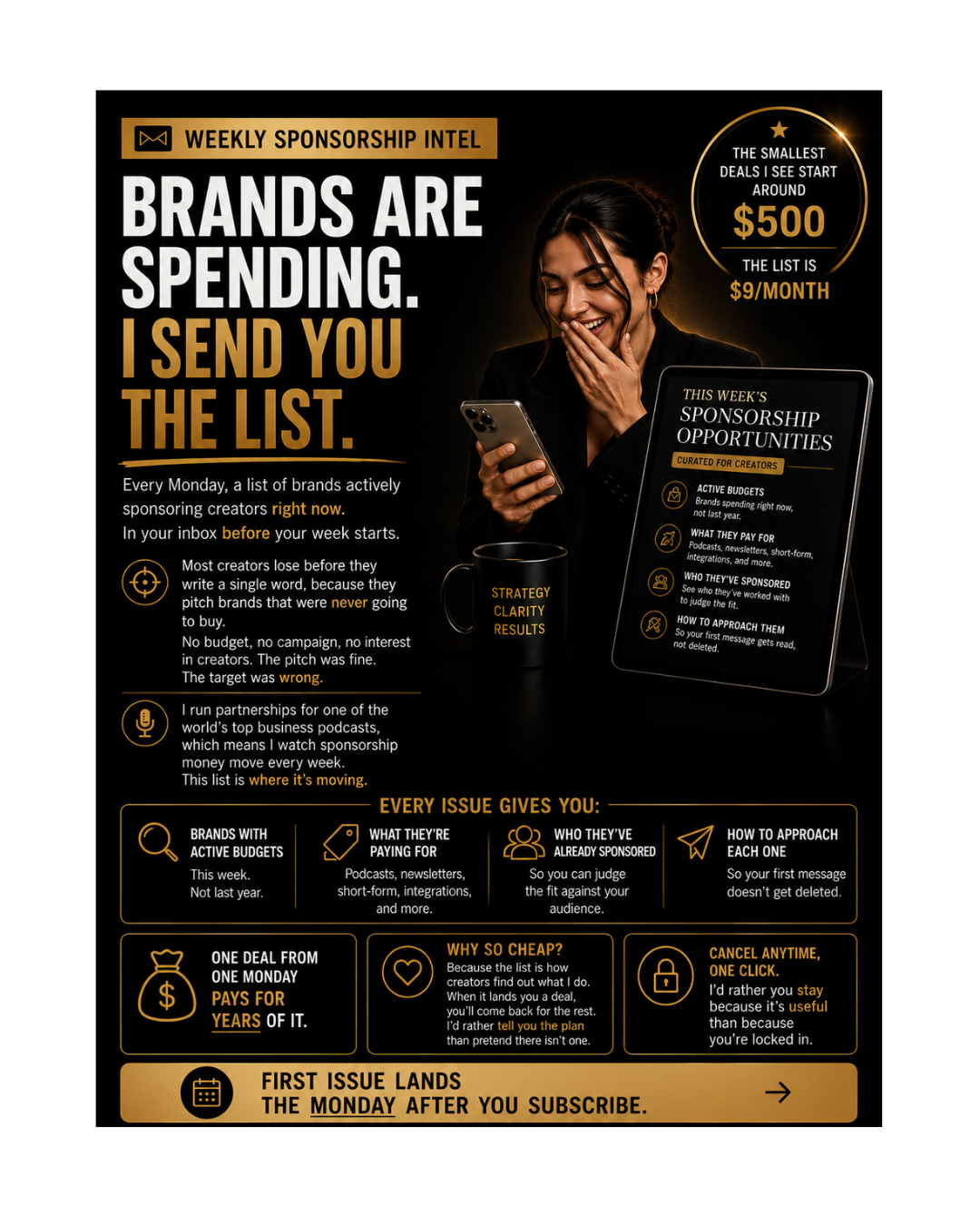 The Sponsor List
