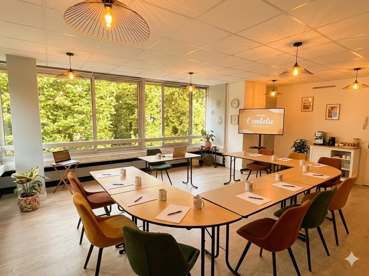 Salle de formation à L'Embélie, Le Chesnay-Rocquencourt