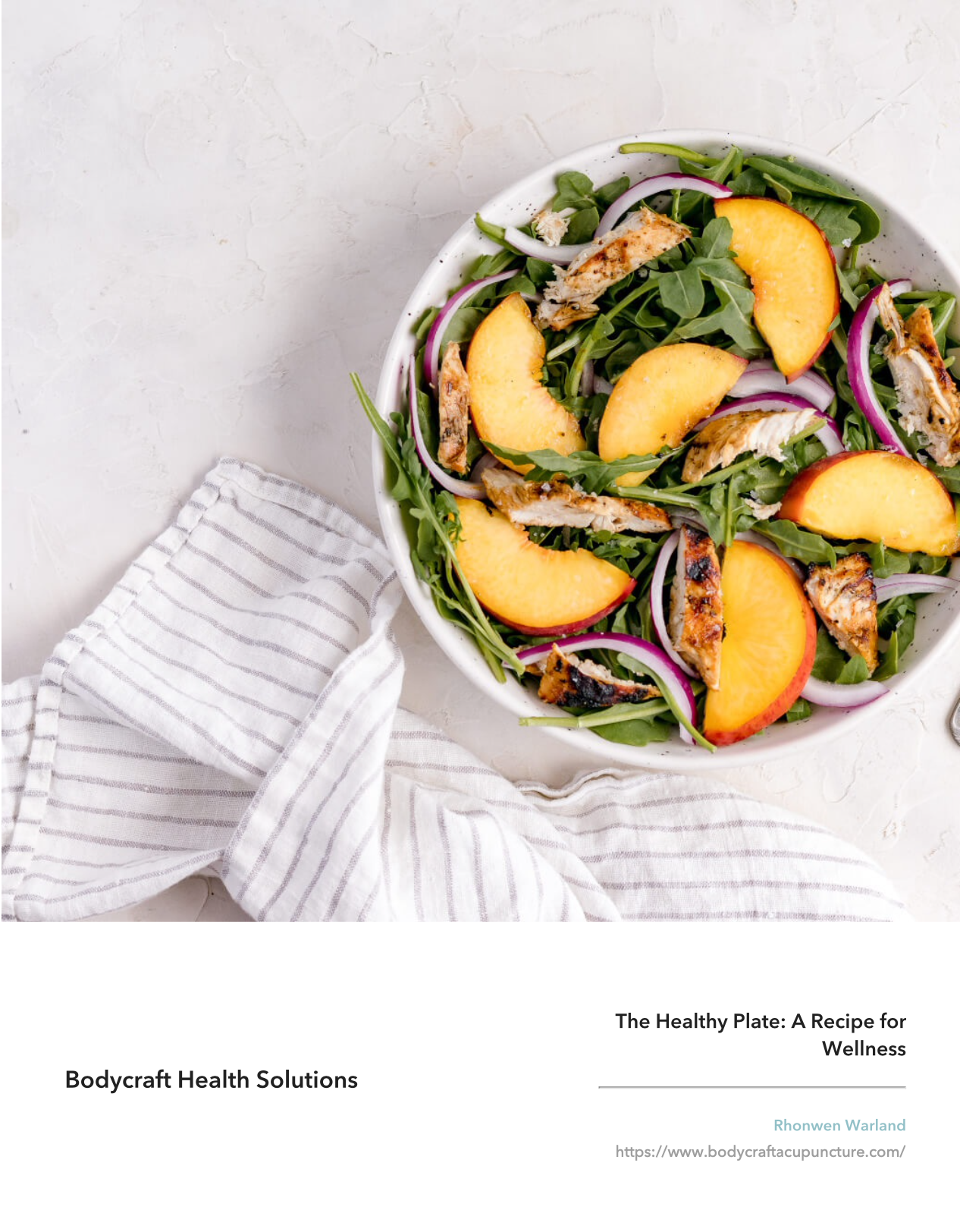 The Healthy Plate: A Recipe for Wellness