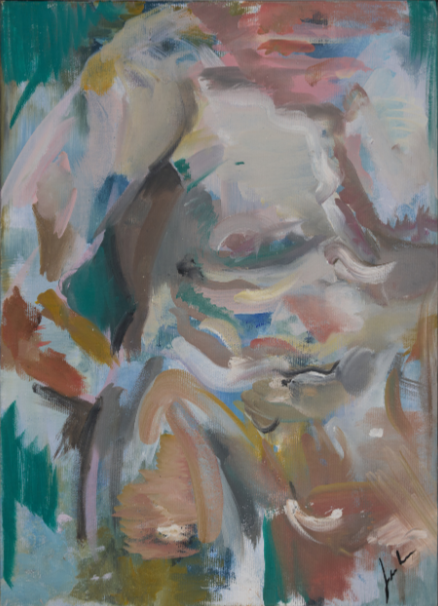 Untitled IV, 2026, Oil on Canvas Board, 25x35 cm