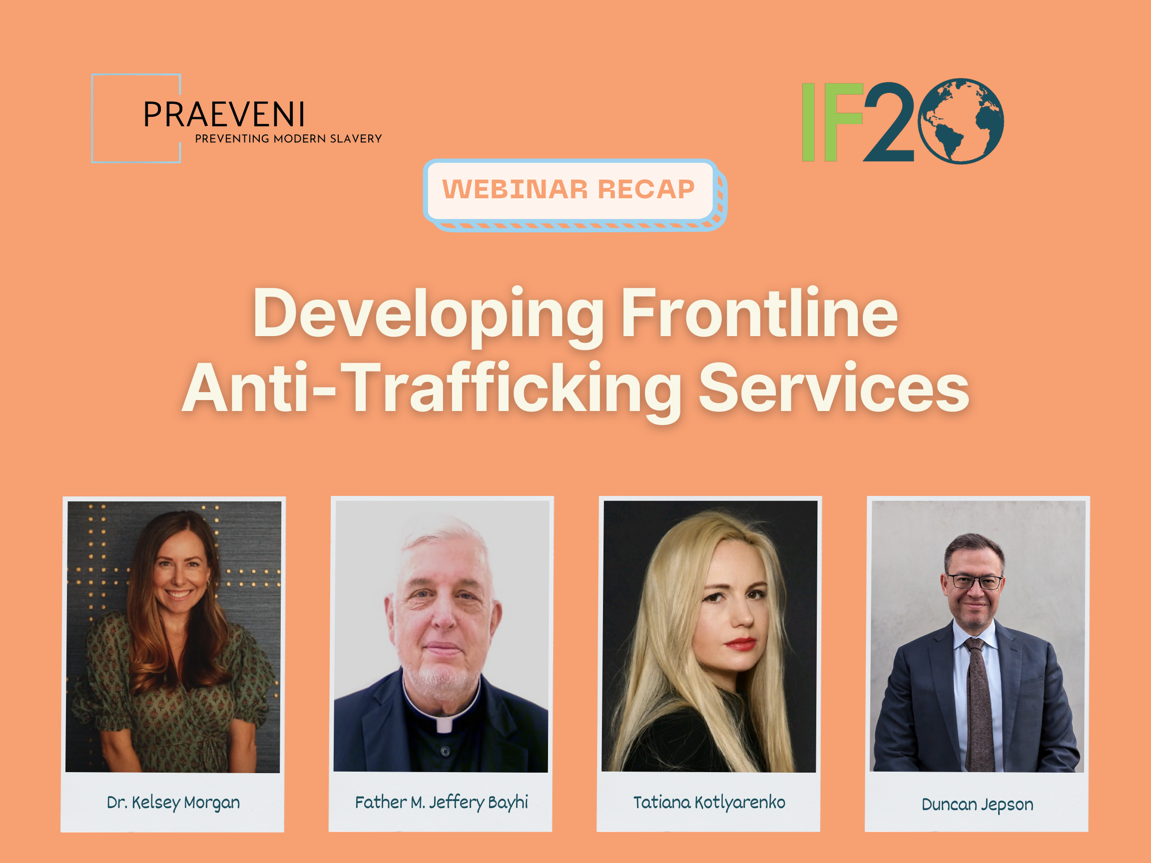 Webinar Recap: Developing Frontline Anti-Trafficking Services
