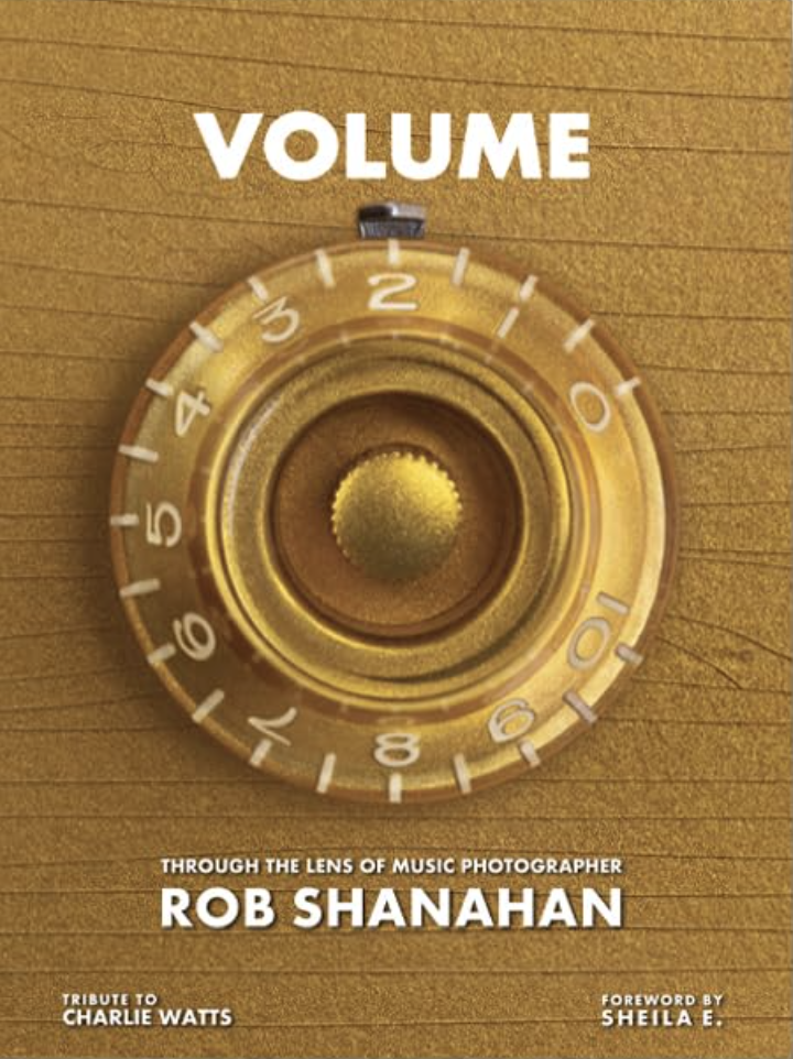 The cover of drummer photographer Rob Shanahan's photography book Volume 2