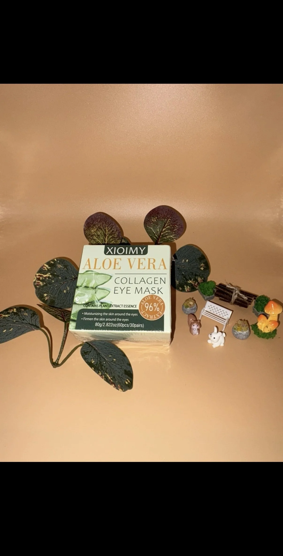 Aloe Vera Augen Pads 60 Stk